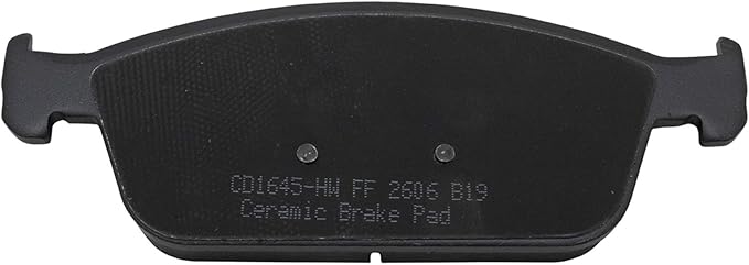 TRQ Front Brake Pads Ceramic Hardware Compatible with 2013-2017 Ford Escape 2014-2023 Transit Connect