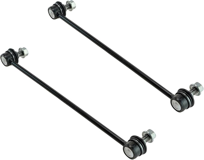 TRQ Front Driver and Passenger Side Sway Bar Link Set 2 Piece Compatible with 2007-18 Toyota Yaris 2012-19 Prius C 2008-14 Scion xD
