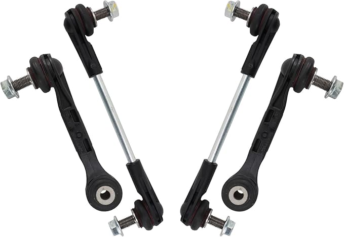 TRQ Front & Rear Sway Bar Stabilizer Link Set Compatible with 18-20 530e 17-21 530i 540i 18 740e xDrive 16-21 740i 17-18 740i xDrive 16-19 750i 750i xDrive Alpina B7 M760i xDrive