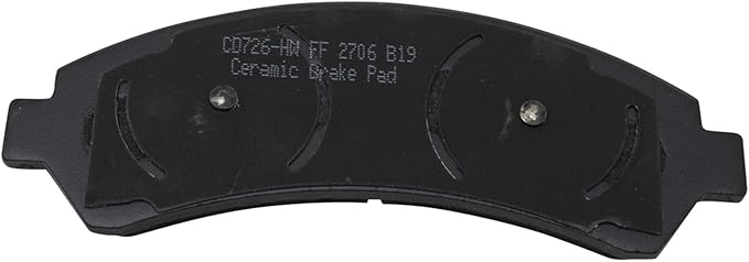 TRQ Front Brake Pads Ceramic Compatible with 1997-2005 Chevrolet Blazer 1998-2004 S10 1997-2001 GMC Jimmy 1998-2004 Sonoma 1998-2000 Isuzu Hombre 1997-2001 Oldsmobile Bravada