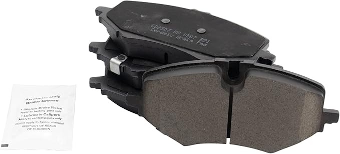 TRQ Front Ceramic Brake Pad Set Compatible with 2020-2021 Buick Encore GX 2021 Chevrolet Trailblazer