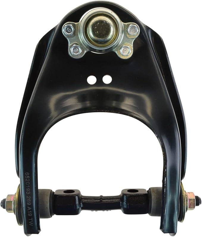 TRQ Front Upper Driver and Passenger Side Control Arm and Ball Joint Set 2 Piece Compatible with 1988-1995 Isuzu Pickup Rear Wheel Drive
