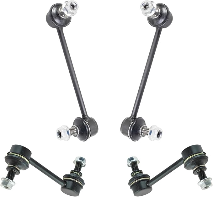 TRQ Front & Rear Sway Bar Stabilizer Link Set Compatible with 2009-2013 Mazda 6