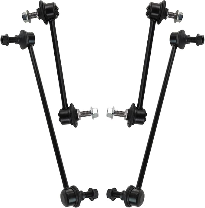 TRQ Front & Rear Sway Bar Stabilizer Link Set Compatible with 2007-2012 Acura RDX
