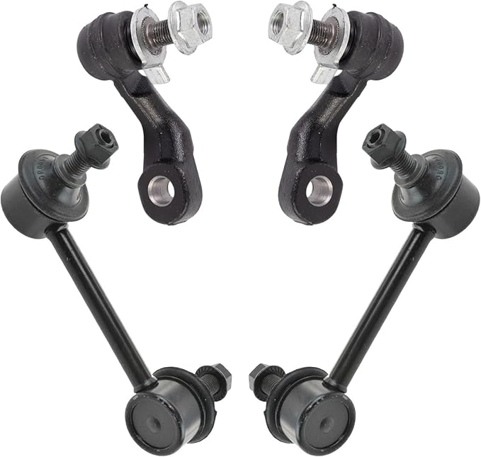 TRQ Front & Rear Sway Bar Stabilizer Link Set Compatible with 2004-2006 INFINITI G35