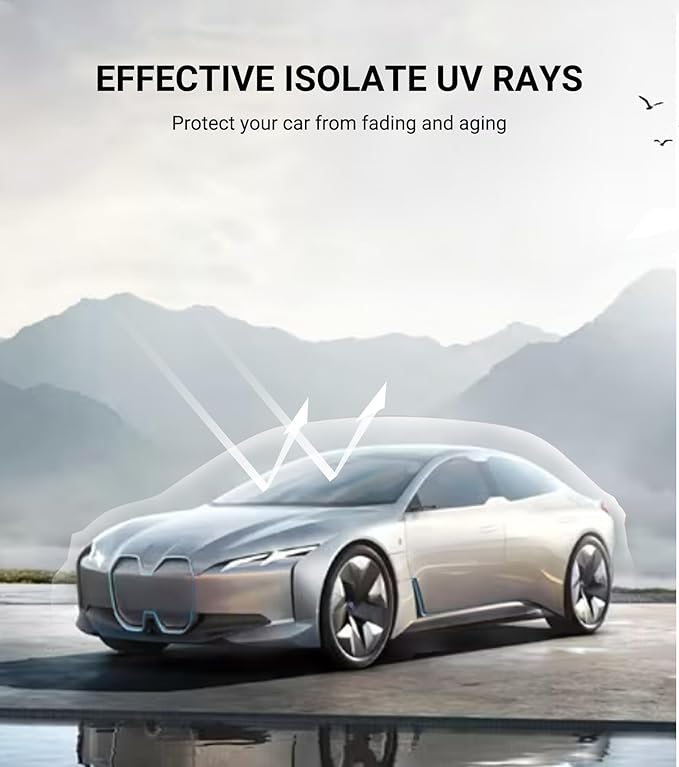 Windshield Sun Shade for Tesla Model S 2012-2026 - Metallic