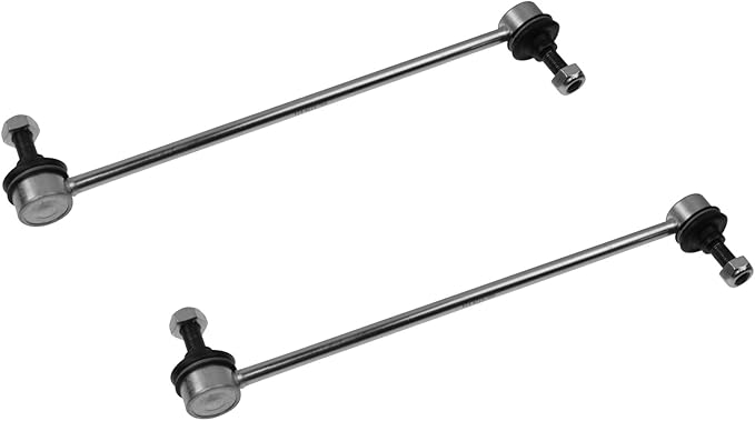 TRQ Front Driver and Passenger Side Sway Bar Link Set 2 Piece Compatible with 01-05 Toyota RAV4; 05-12 Ford Escape; 05-11 Mazda Tribute; 13-22 Mazda CX-5; 14-21 6; 16-23 CX-9; 05-11 Mercury Mariner