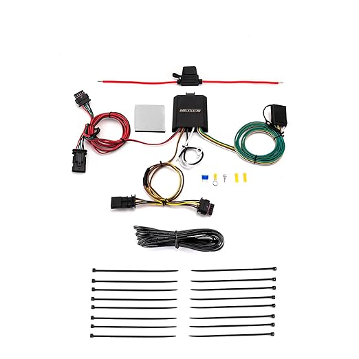WeiSen 4-Pin Trailer Wiring Harness with Plug & Play Connector Compatible with Tesla Model Y 2021-2023