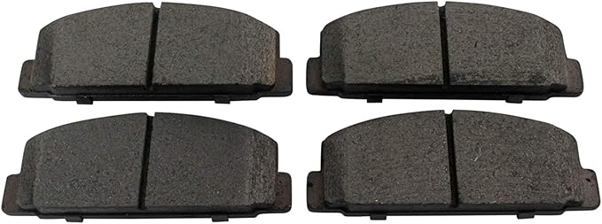 TRQ Rear Brake Pads Ceramic Compatible with 2003-2005 Mazda 6 2003 Protege 1989-1995 RX-7