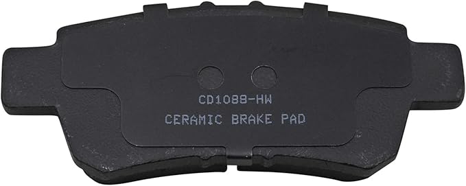 TRQ Rear Brake Pads Ceramic Compatible with 2005-2010 Honda Odyssey