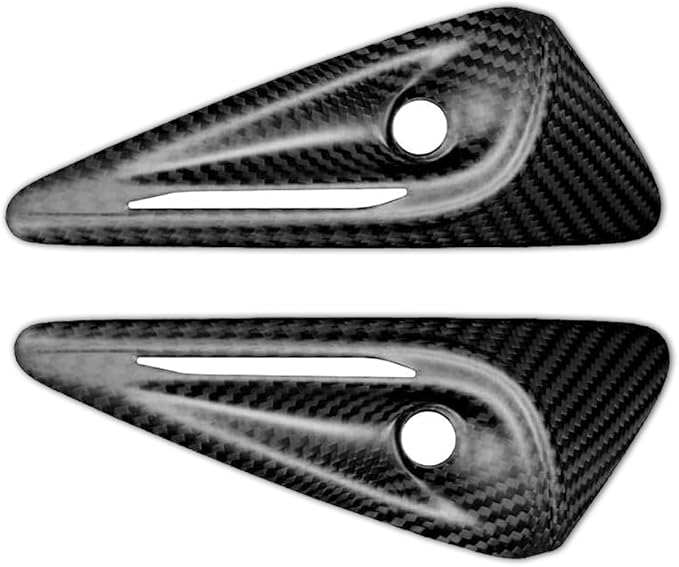 for Tesla Model 3/Y HW4.0 Side Camera Cover Full Protection Dry Carbon Fiber Vehicle Molding for 2025 2026 Model 3/Y Highland Juniper Accessories Car Turn Signal Exterior Trim 2PCs, Matte, not ABS
