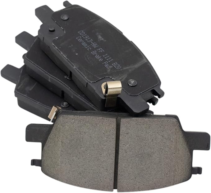 TRQ Front Brake Pads Ceramic Compatible with 2017-2019 Buick LaCrosse 2018-2020 Regal Sportback 2018-2019 Regal TourX Chevrolet Equinox 2016-2019 Malibu GMC Terrain