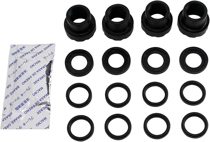TRQ Front Posi Ceramic Brake Pad Kit Set for Chevy GMC Cadillac Pickup Truck