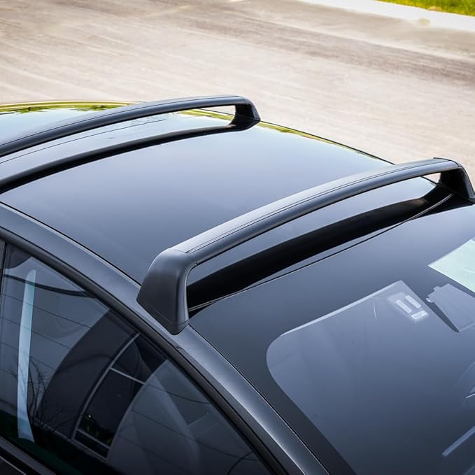 Tesloid.com Aluminum Roof Rack Cross Bars for Tesla Model 3