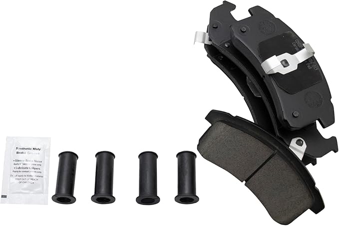 TRQ Front Posi Ceramic Brake Pad Kit Set for Buick Cadillac Chevy Pontiac