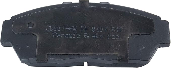 TRQ Front Brake Pads Ceramic Compatible with 1994-2001 Acura Integra 1994-1995 Honda Civic