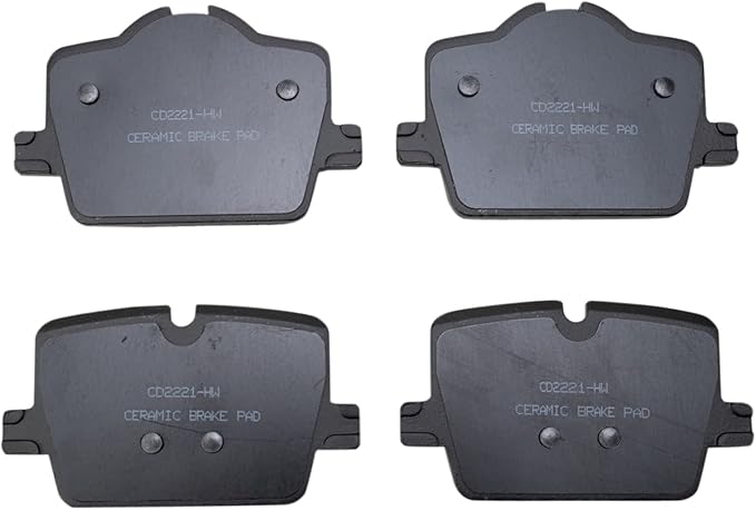TRQ Rear Brake Pads Ceramic Compatible with 2019-2020 BMW 330i 330i xDrive 2019-2021 Z4 2020 Toyota GR Supra