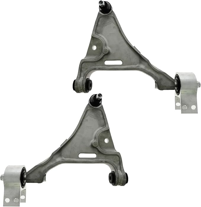 TRQ Front Lower Control Arm with Ball Joint Driver and Passenger Side Compatible with 2006-2011 Buick Lucerne 2006-2011 Cadillac DTS