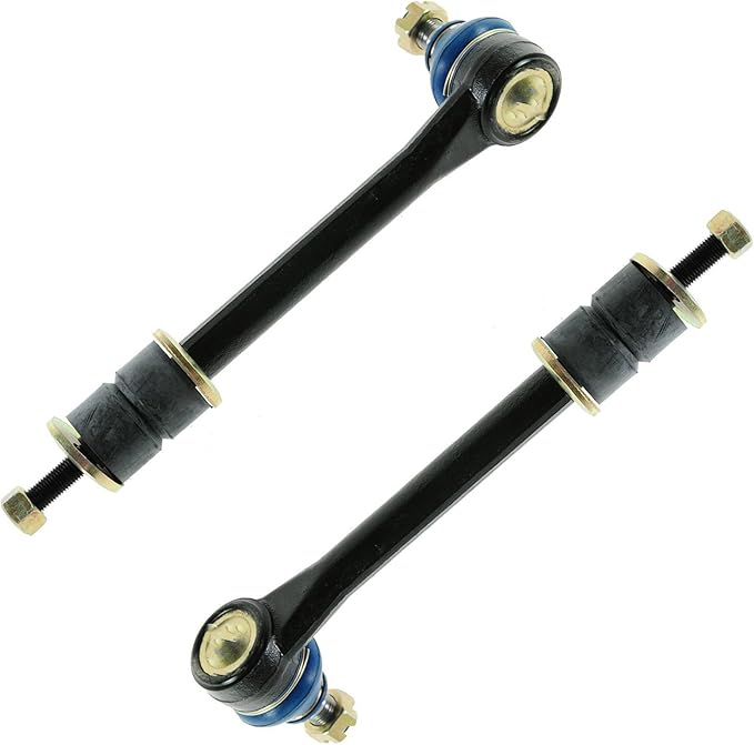TRQ Front Sway Bar Stabilizer Link Set Compatible with 1991-2000 Chevrolet C3500 1985-1999 P30 GMC P3500