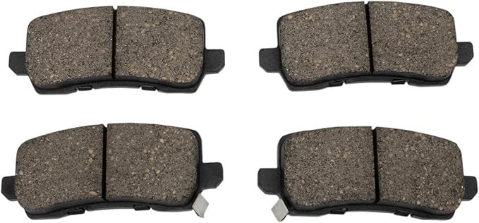 TRQ Rear Brake Pads Ceramic Compatible with 2014-2020 Acura RLX 2015-2020 TLX