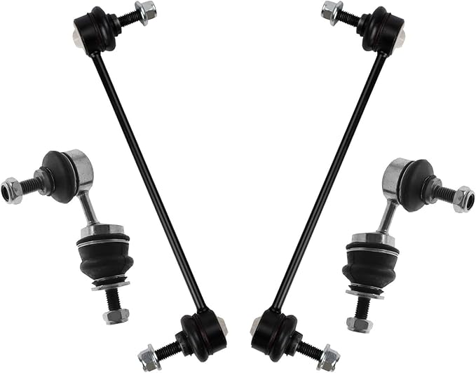 TRQ Sway Bar Stabilizer Link Set Front & Rear Compatible with 02-08 X-Type