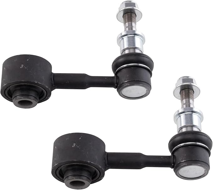 TRQ Rear Sway Bar Link Set Compatible with 19-21 Lexus 16-22 Toyota
