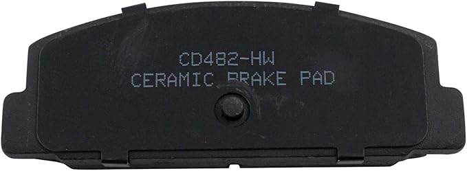 TRQ Rear Brake Pads Ceramic Compatible with 2003-2005 Mazda 6 2003 Protege 1989-1995 RX-7