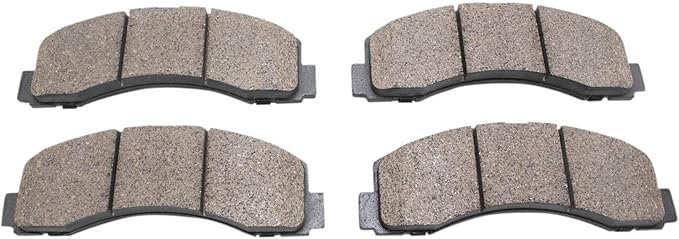 TRQ Front Brake Pads Ceramic Compatible with 2018-2021 Ford Expedition 2018-2020 F-150 2018-2022 Lincoln Navigator