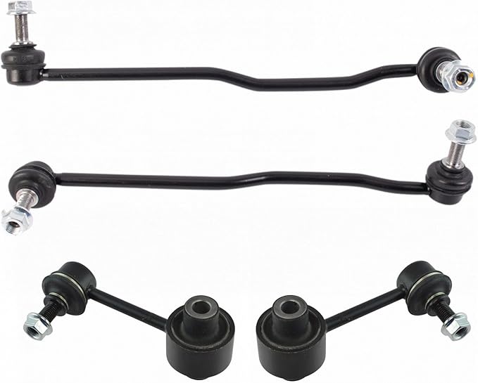 TRQ Front and Rear Sway Bar Link Set Compatible with 2015-2019 Subaru Legacy