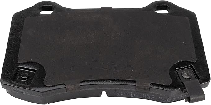 TRQ Rear Ceramic Brake Pad Set Compatible with 10-13 Hyundai Genesis Coupe with 4 Piston Rear Calipers 14 Genesis Coupe 2.0T 14-16 Genesis Coupe 3.8 12-15 Tesla Model S