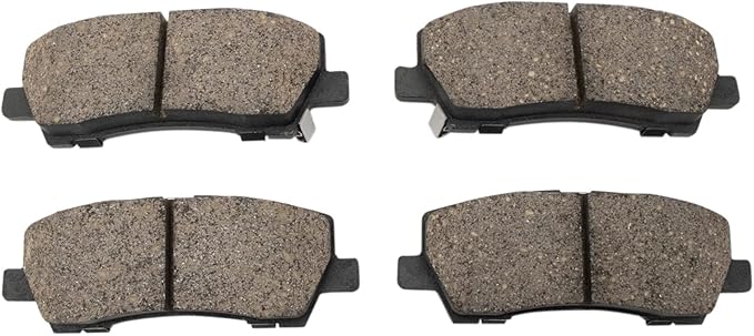 TRQ Rear Brake Pads Ceramic Compatible with 2015-2022 Ford Mustang