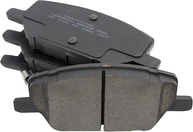 TRQ Front Brake Pads Ceramic Compatible with 2020 Buick Envision 2020-2021 Cadillac CT5 2021 XT4 Chevrolet Equinox GMC Terrain