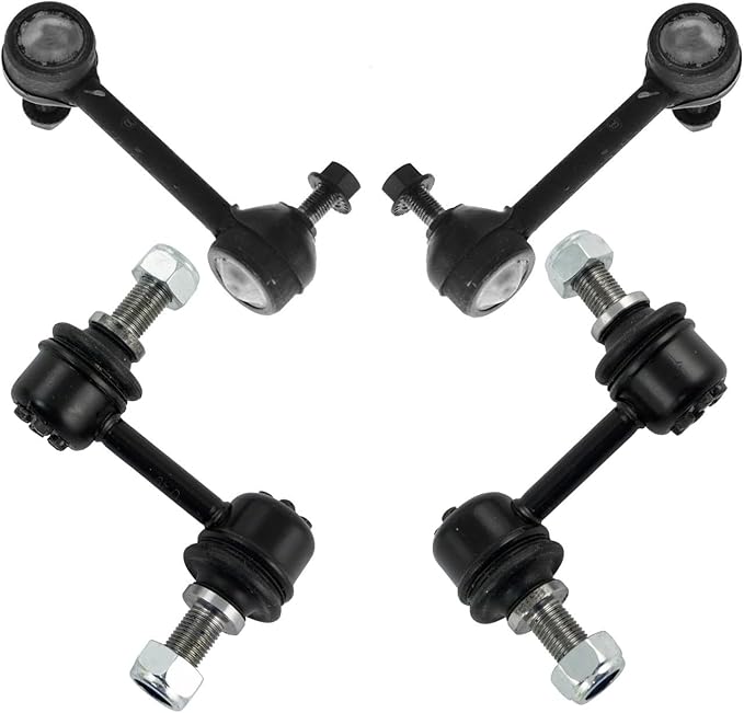 TRQ Sway Bar Stabilizer Link Set Front & Rear Compatible with 07-08 TL