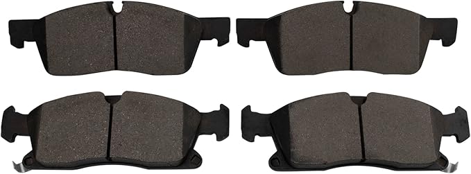 TRQ Front Brake Pads Ceramic Compatible with 2012-2020 Dodge Durango Jeep Grand Cherokee