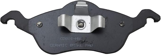 TRQ Front Brake Pads Ceramic Compatible with 2000-2004 Ford Focus