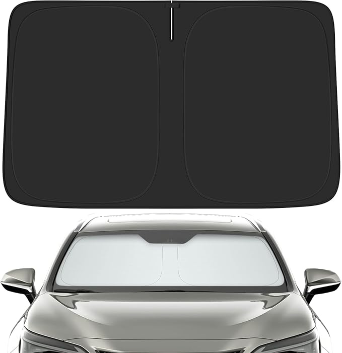 Car Windshield Sun Shade for Lexus 2022-2025 2026 NX NX250 NX350 NX350h NX450h+ Accessories (OEM Design) Reflective Foldable Heat Insulation Sunshade for Ultimate Protection
