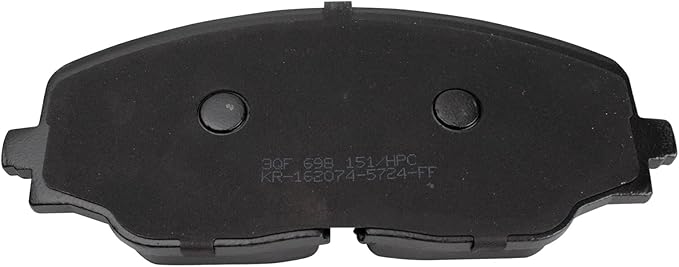 TRQ Front Ceramic Brake Pad Set Compatible with 2018-21 Volkswagen Atlas 2020 Atlas Cross Sport