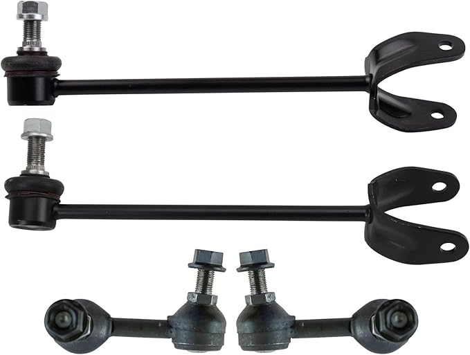 TRQ Front & Rear Sway Bar Stabilizer Link Set Compatible with 2007-2017 Lexus LS460 2008-2016 LS600h