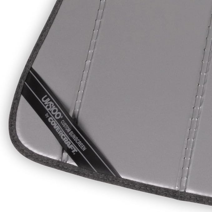 Covercraft UVS100 Custom Sunscreen for 2025-2026 Tesla Y (Juniper), Silver