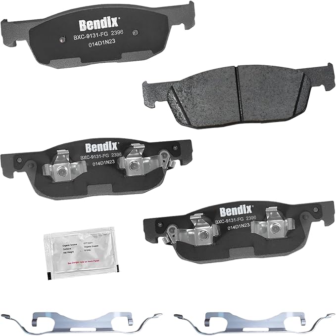 Bendix Priority1 CFC2396 Ceramic Front Brake Pads for Acura MDX 2024-2022