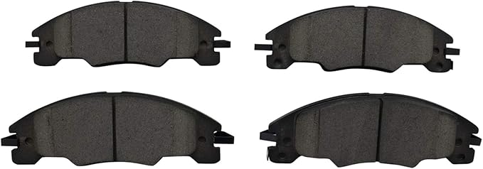 TRQ Front Brake Pads Ceramic Compatible with 2008-2011 Ford Focus