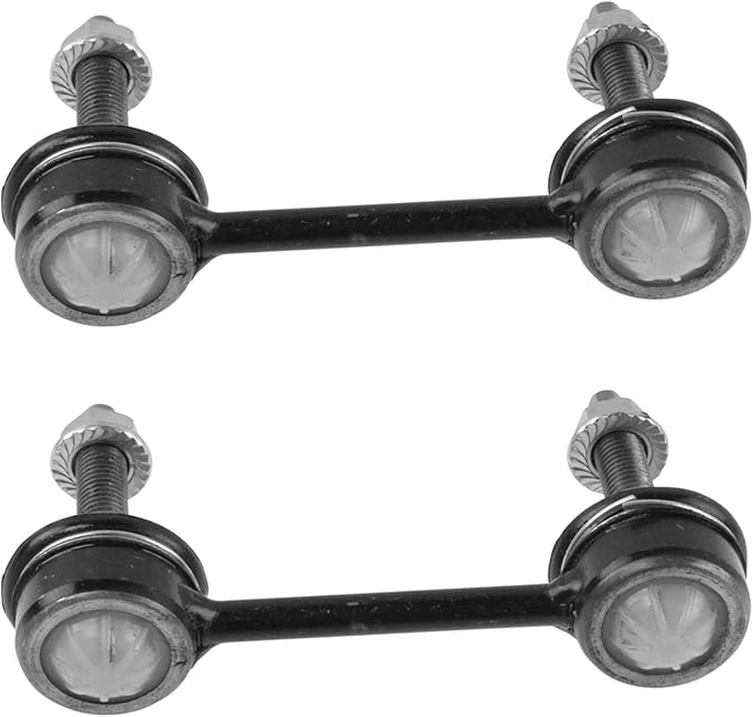 TRQ Rear Driver and Passenger Side Sway Bar Link Set 2 Piece Compatible with 1994-2004 Ford Mustang