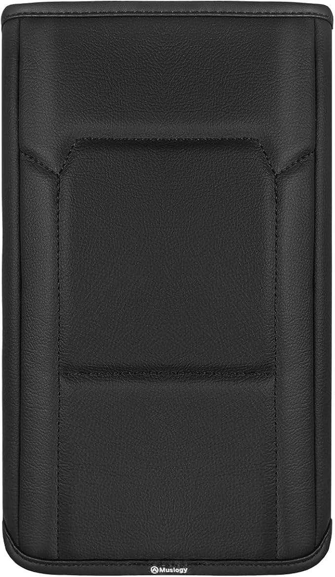Muslogy Center Console Armrest Cover Fit for Ford Bronco 2021 2022 2023 2024 2025 2026 Accessories, Comfort Armrest Pad Console Lid Cushion Vegan Leather Regular Thick