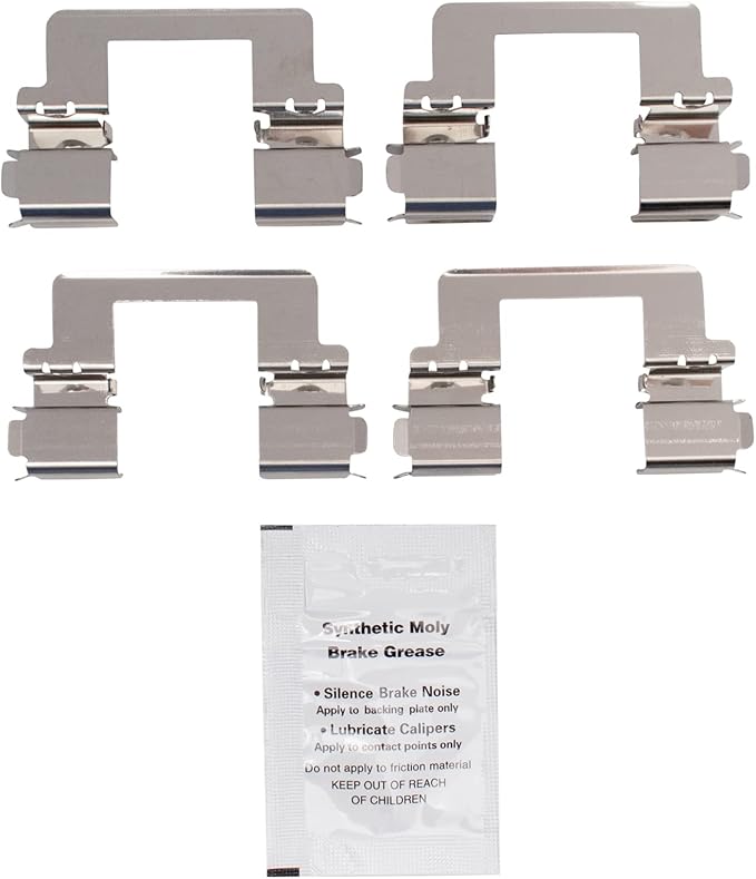 TRQ Rear Brake Pads Ceramic Compatible with 2017-2023 Land Rover Discovery 2013-2022 Range Rover 2014-2022 Range Rover Sport
