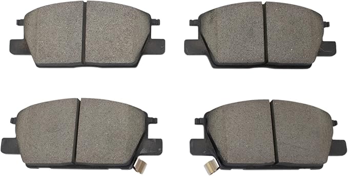 TRQ Front Brake Pads Ceramic Compatible with 2017-2019 Buick LaCrosse 2018-2020 Regal Sportback 2018-2019 Regal TourX Chevrolet Equinox 2016-2019 Malibu GMC Terrain