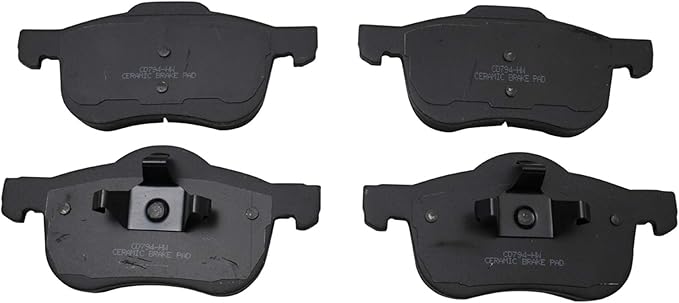 TRQ Front Brake Pads Ceramic Compatible with 2001-2009 Volvo S60 1999-2006 S80 2001-2007 V70 2003-2007 XC70
