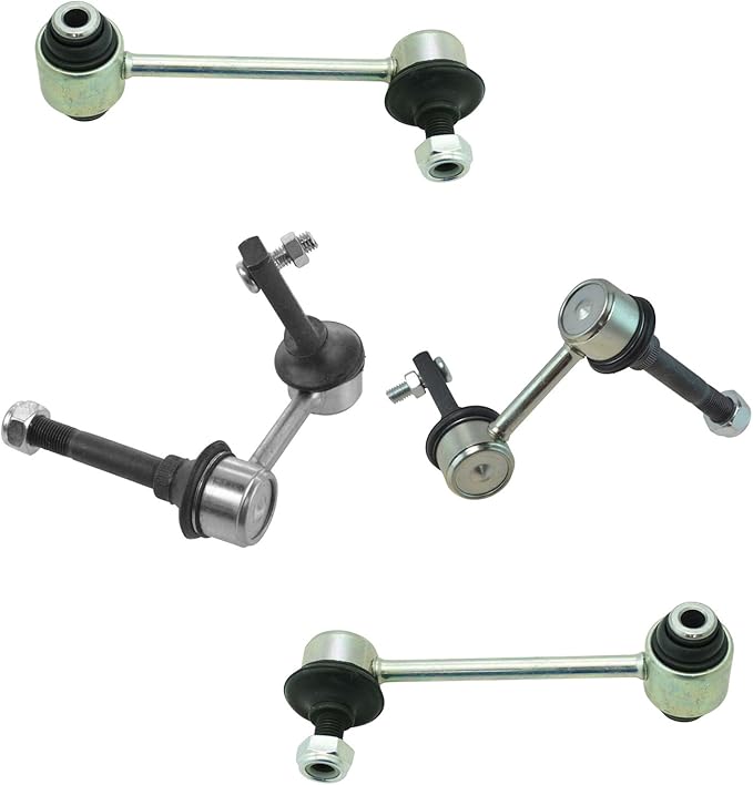 TRQ Front and Rear Sway Bar Link Set 4 Piece Compatible with 1998-2005 Lexus GS300 1998-2000 GS400 2001-2005 GS430 2002-2010 SC430