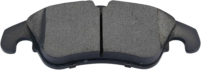 TRQ Front Brake Pads Ceramic Hardware Wear Sensor Compatible with 2008-2018 Audi A4 A4 Quattro A5 A5 Quattro A6 A6 Quattro A7 Quattro allroad Q5 S4 S5 SQ5 S6 S7