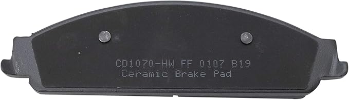 TRQ Front Brake Pads Ceramic Compatible with 2005-2007 Ford Five Hundred Freestyle 2008-2009 Taurus Taurus X 2005-2007 Mercury Montego 2008-2009 Sable