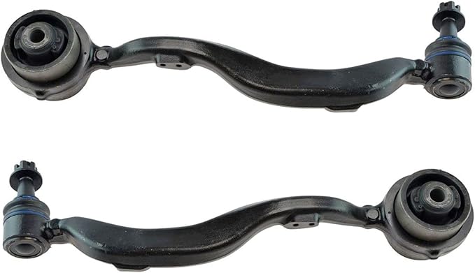 TRQ Front Left and Right Lower Control Arm with Ball Joint Set 4 Piece Compatible with 2007-2015 Lexus LS460